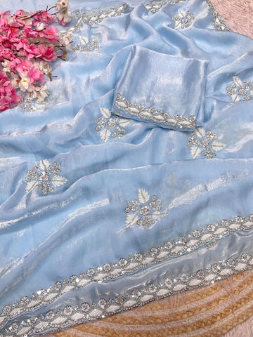 Bollywood Trending — Fandy Satin Saree