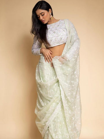 Net Saree