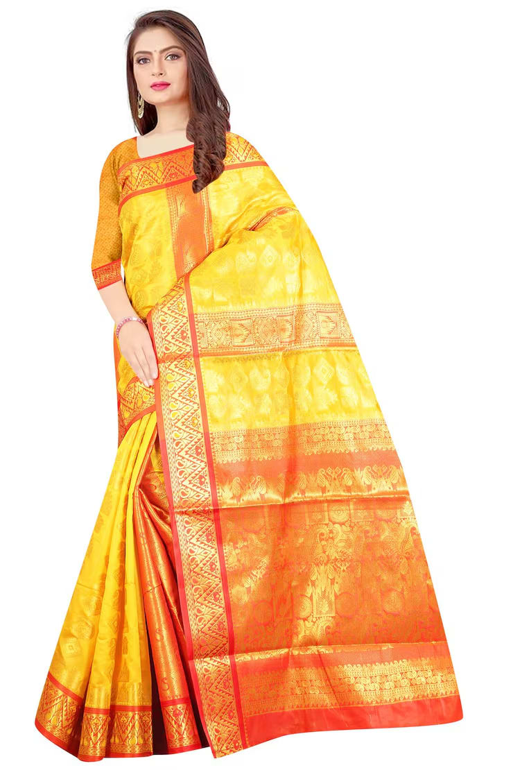 tissue saree