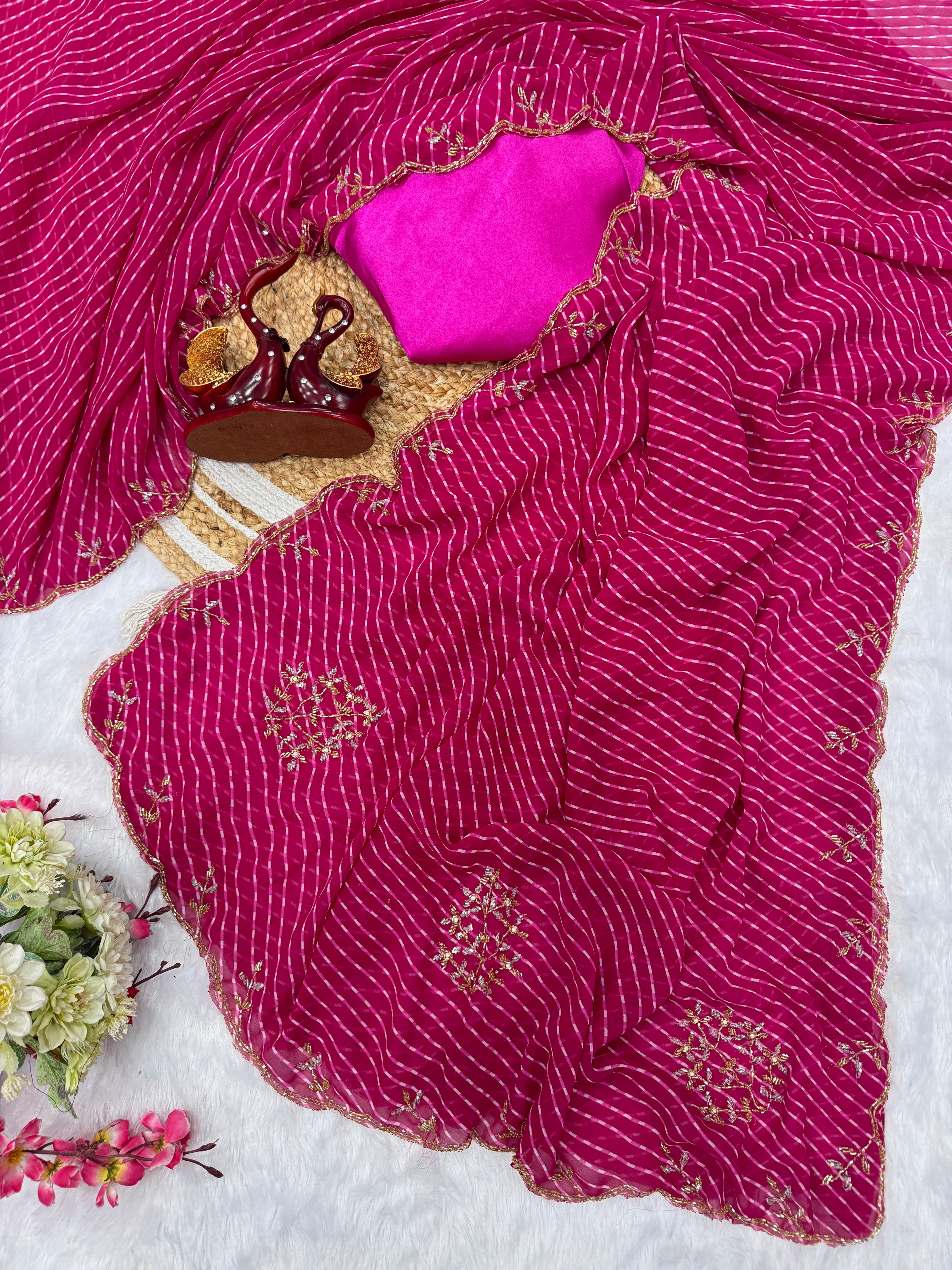 Ethnic Leriya Saree