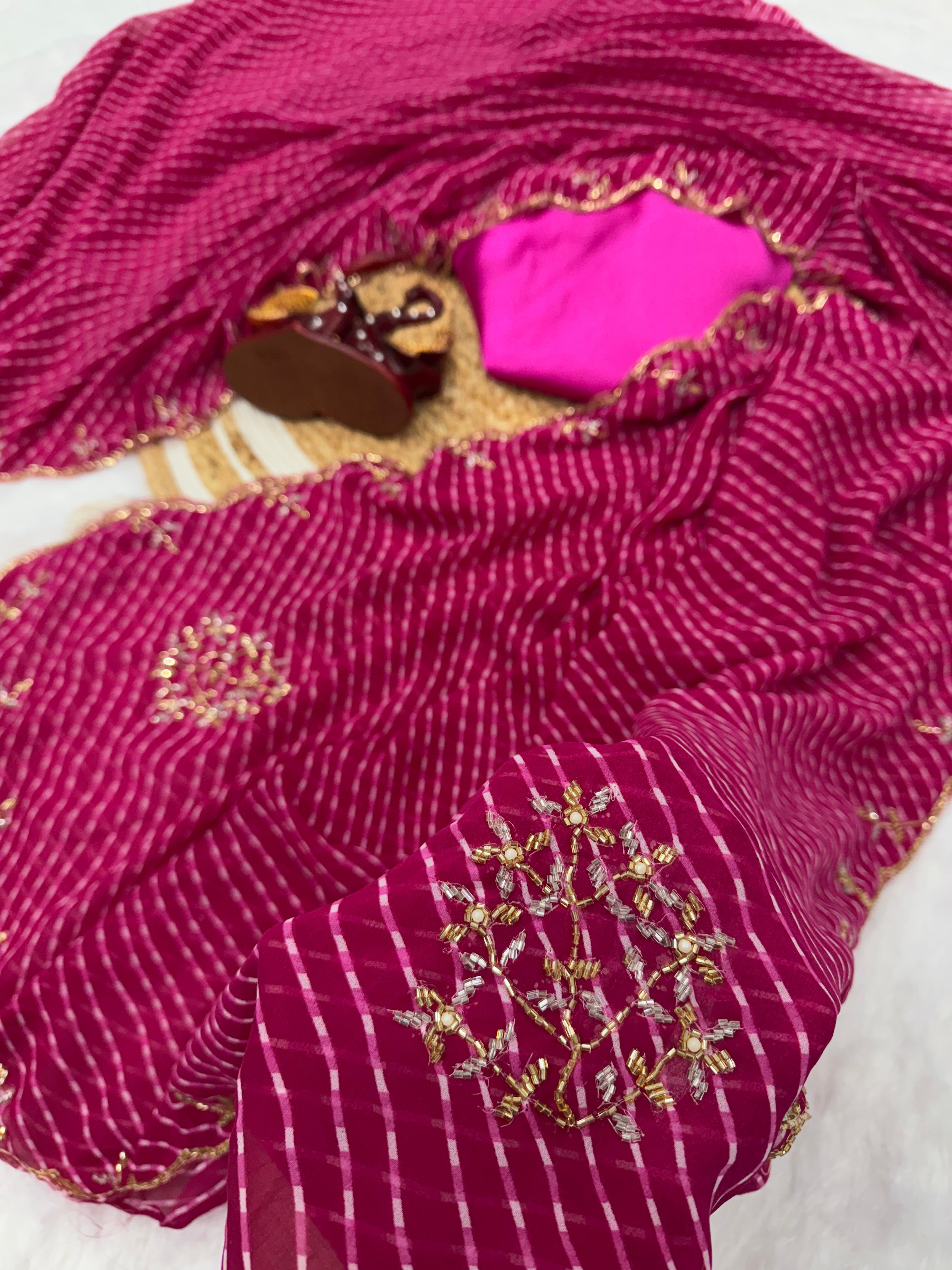 Ethnic Leriya Saree
