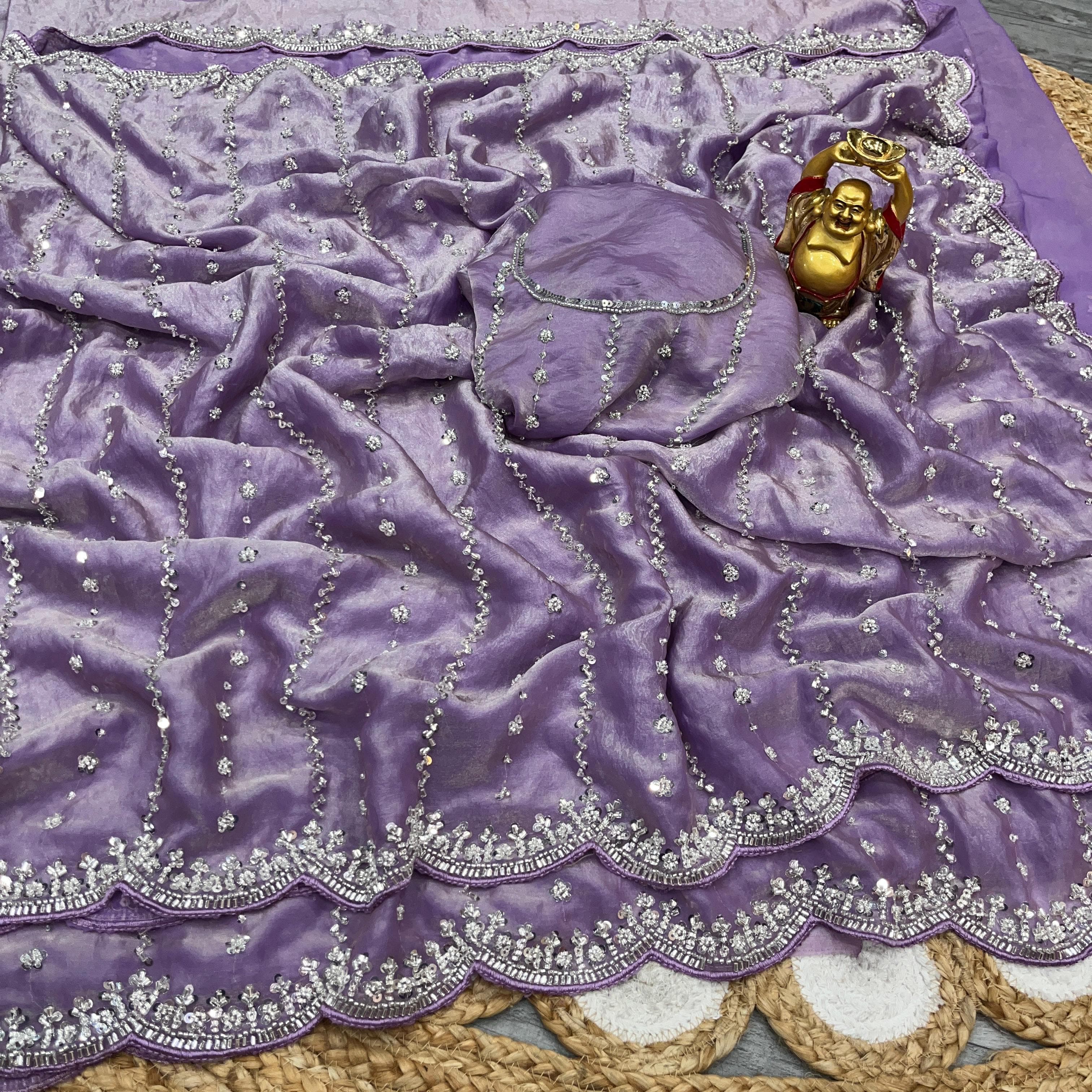 Glamorous Hand Work Saree