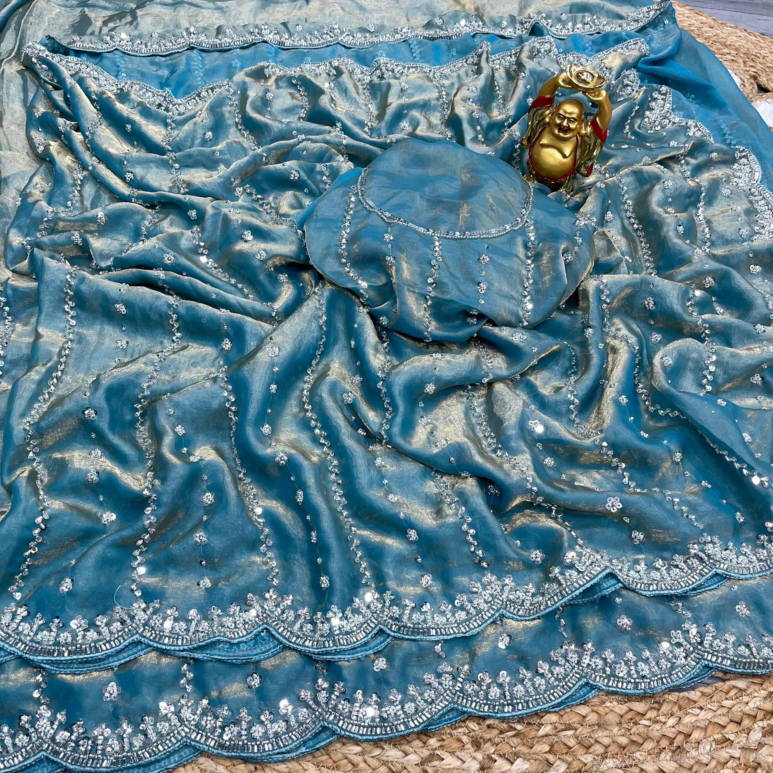 Glamorous Hand Work Saree