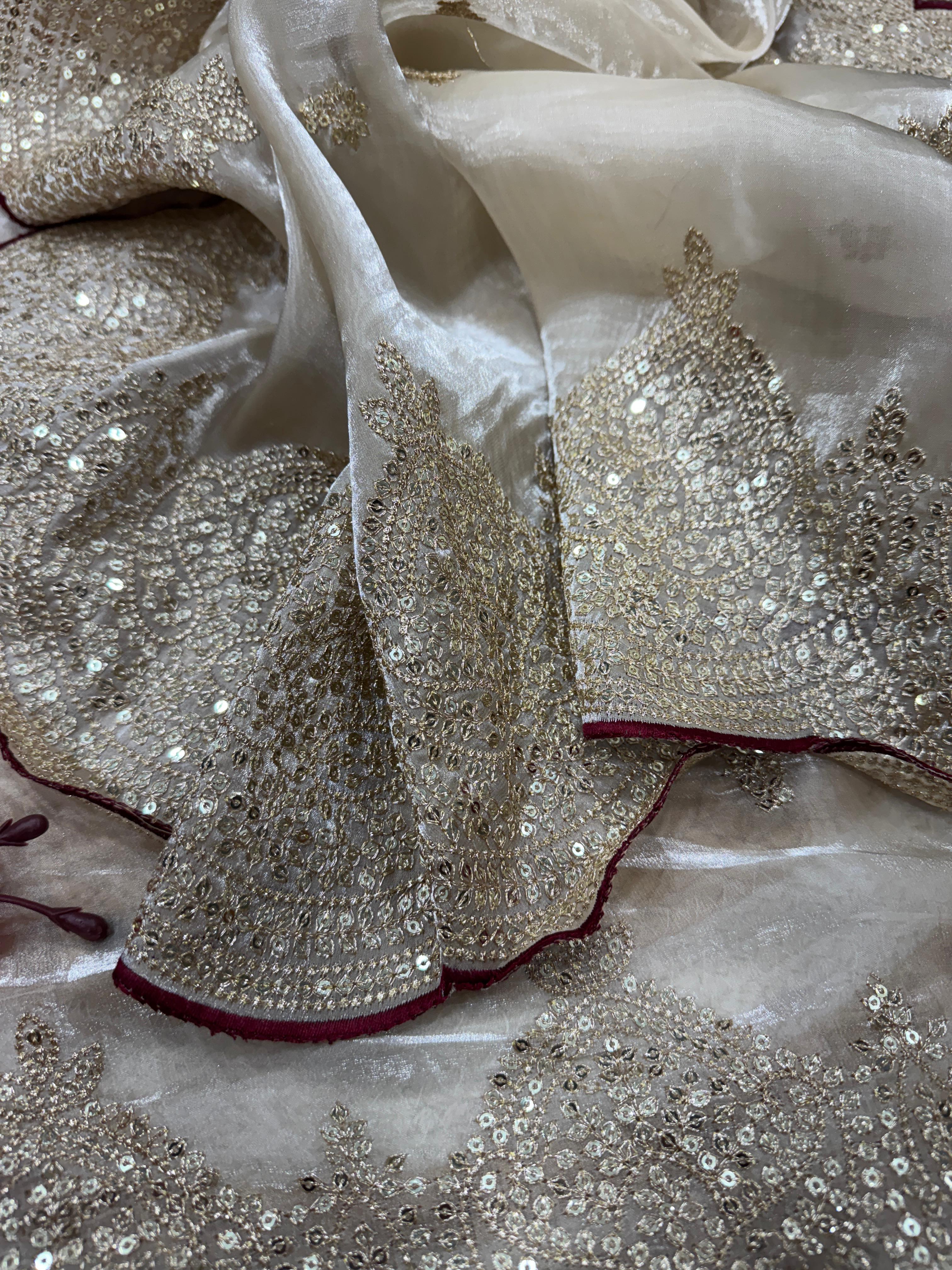 Jimmy Choo Silk Saree