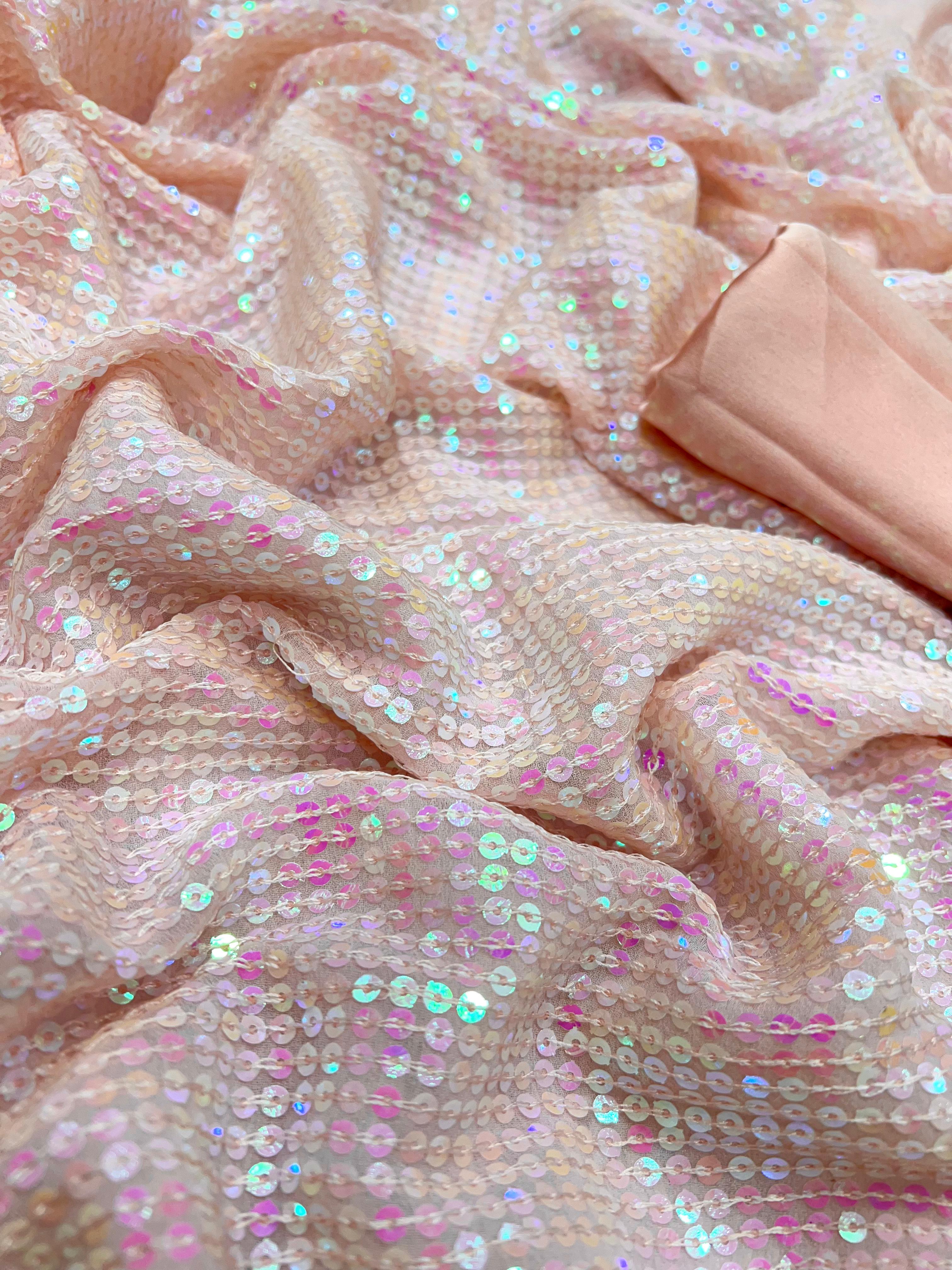 Bollywood Celebrity Sequins Sare