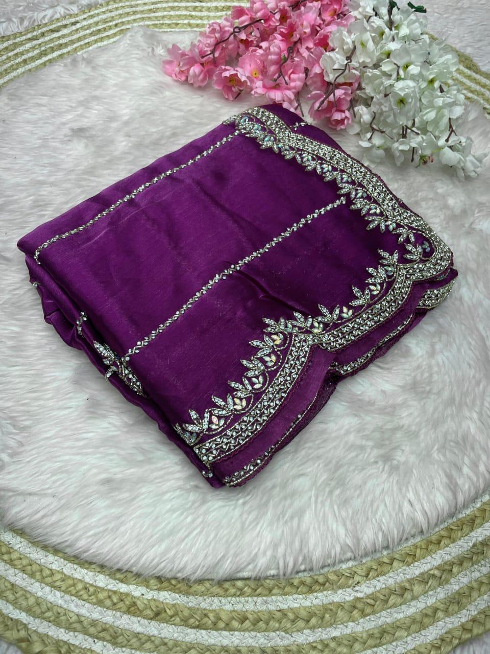 Zimmy Choo Silk Saree,