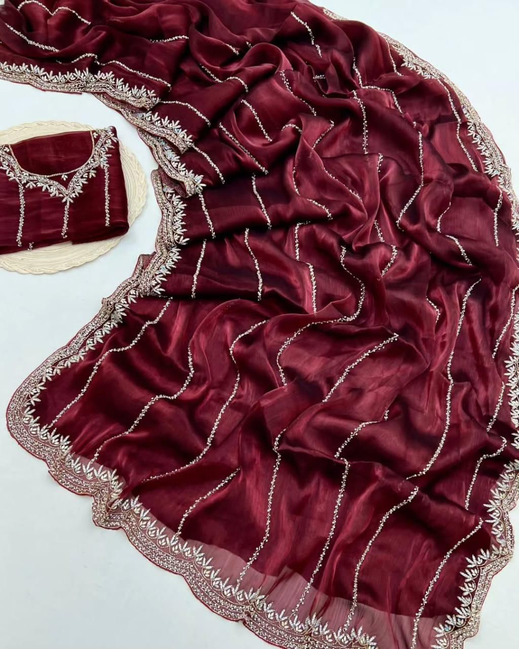 Zimmy Choo Silk Saree,