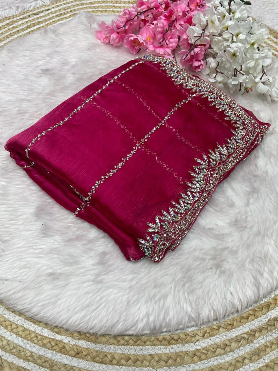 Zimmy Choo Silk Saree,