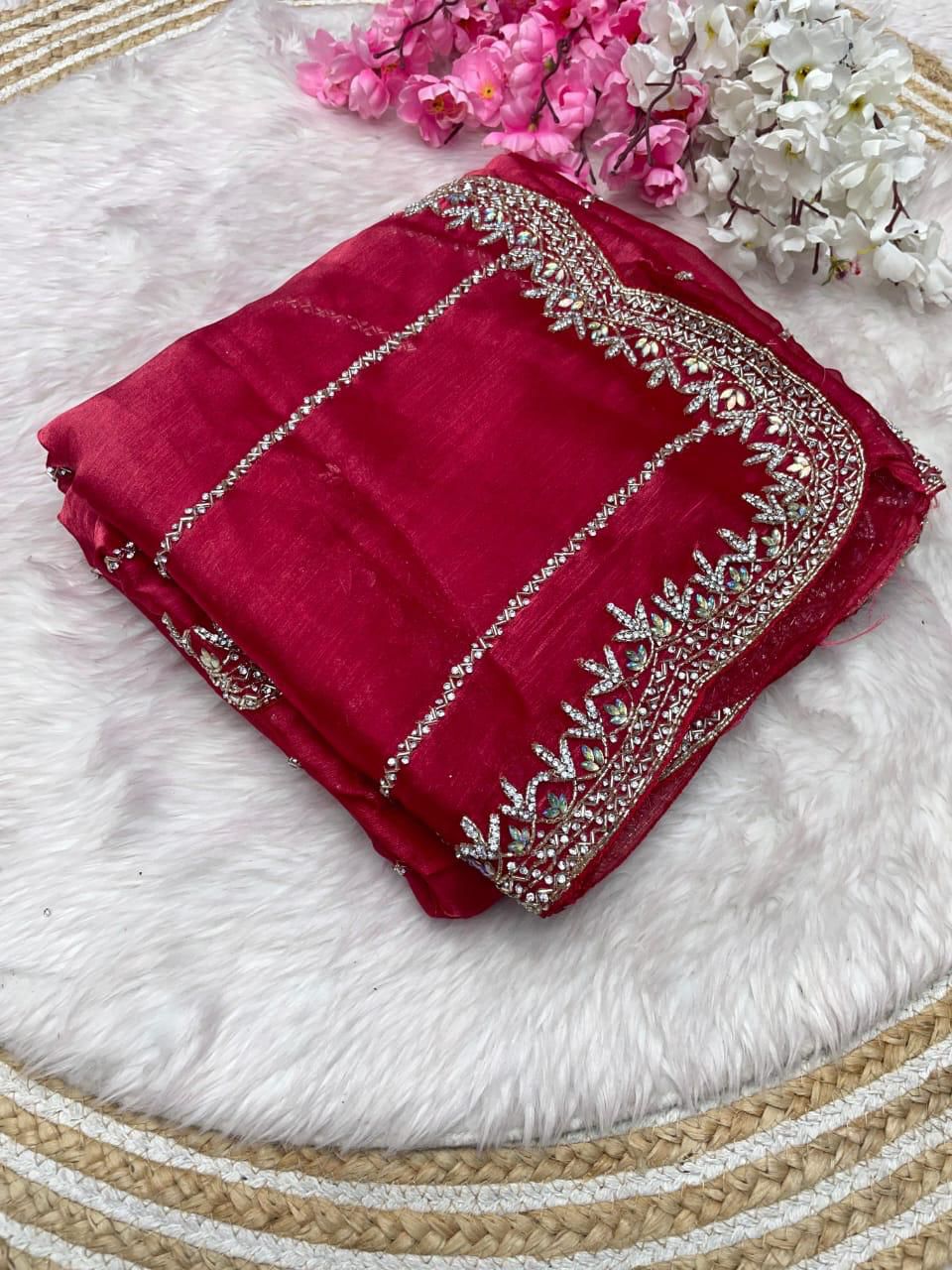 Zimmy Choo Silk Saree,