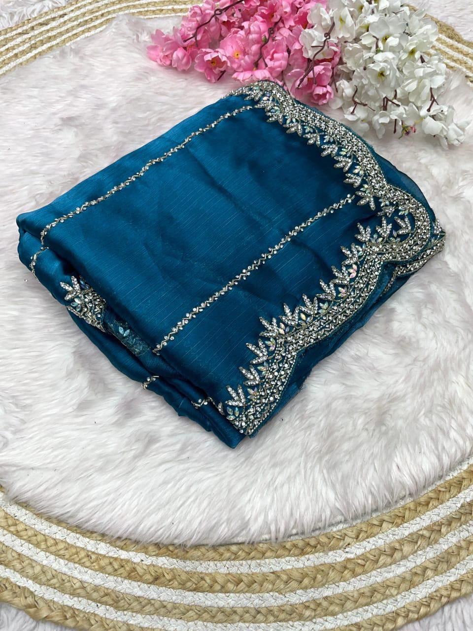 Zimmy Choo Silk Saree,