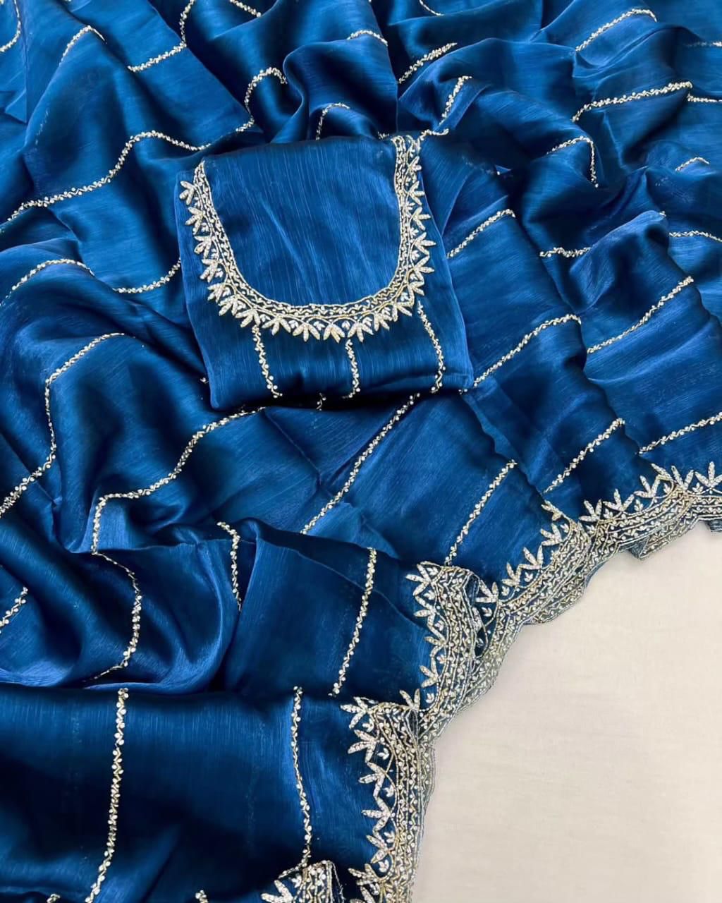 Zimmy Choo Silk Saree,