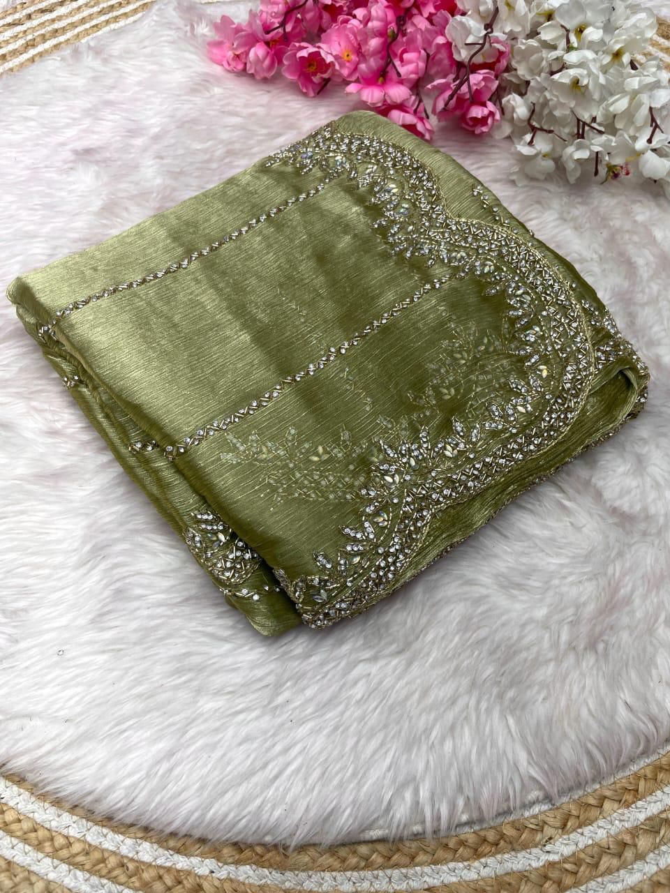 Zimmy Choo Silk Saree,