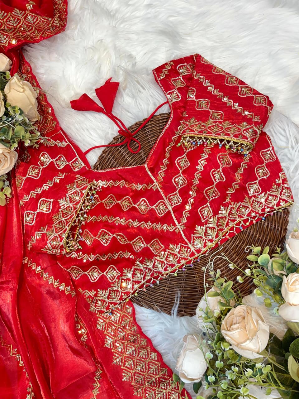 Soft Zimmy Choo Silk Saree