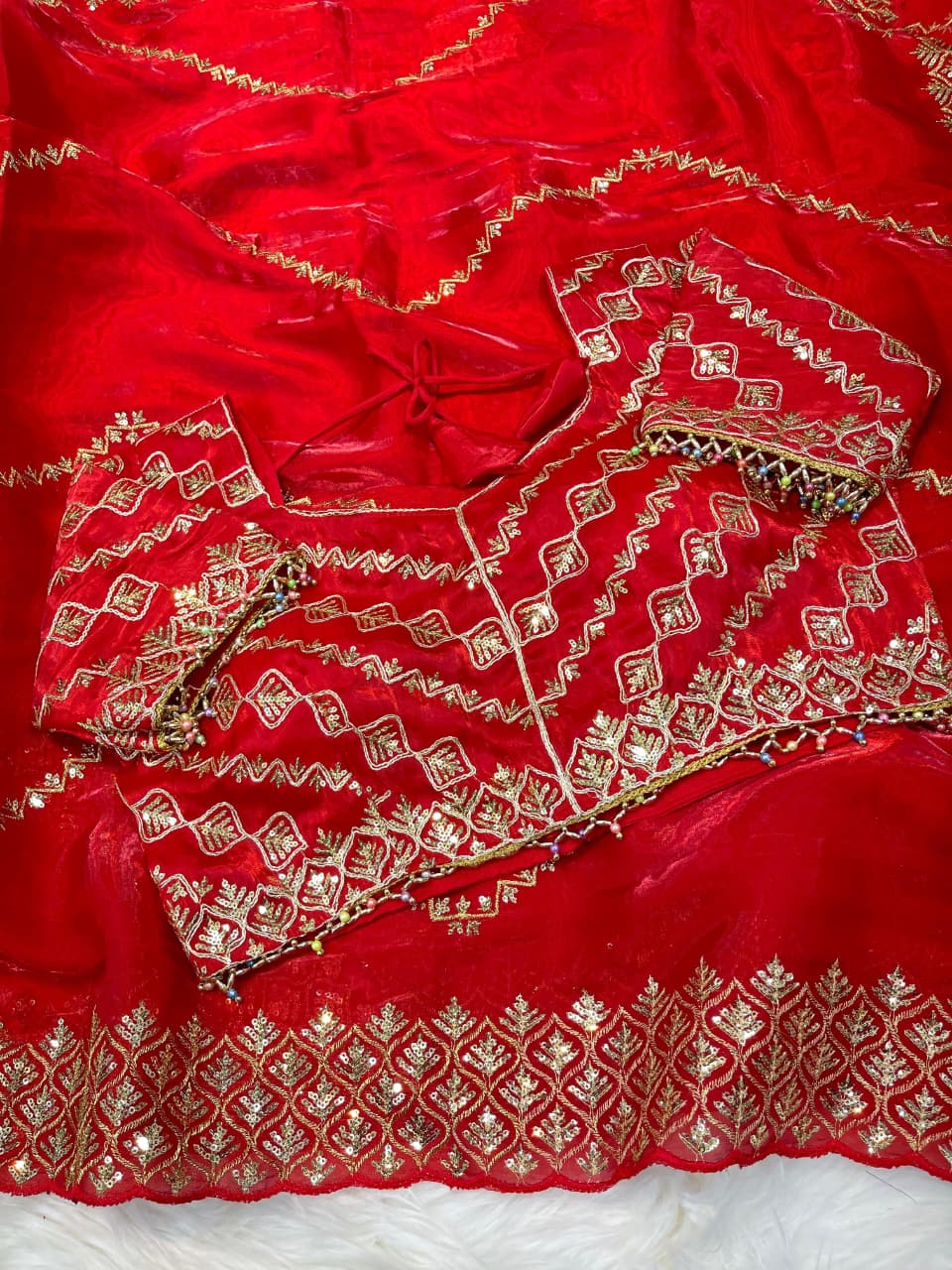Soft Zimmy Choo Silk Saree
