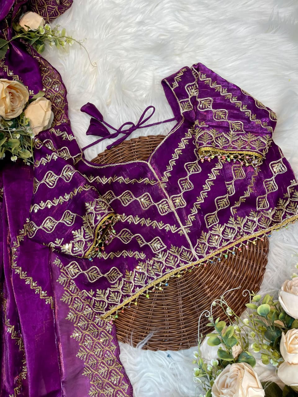 Soft Zimmy Choo Silk Saree