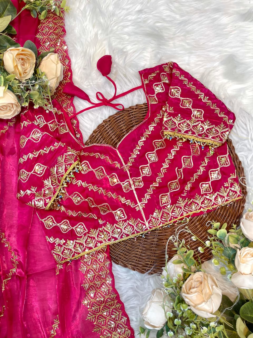 Soft Zimmy Choo Silk Saree