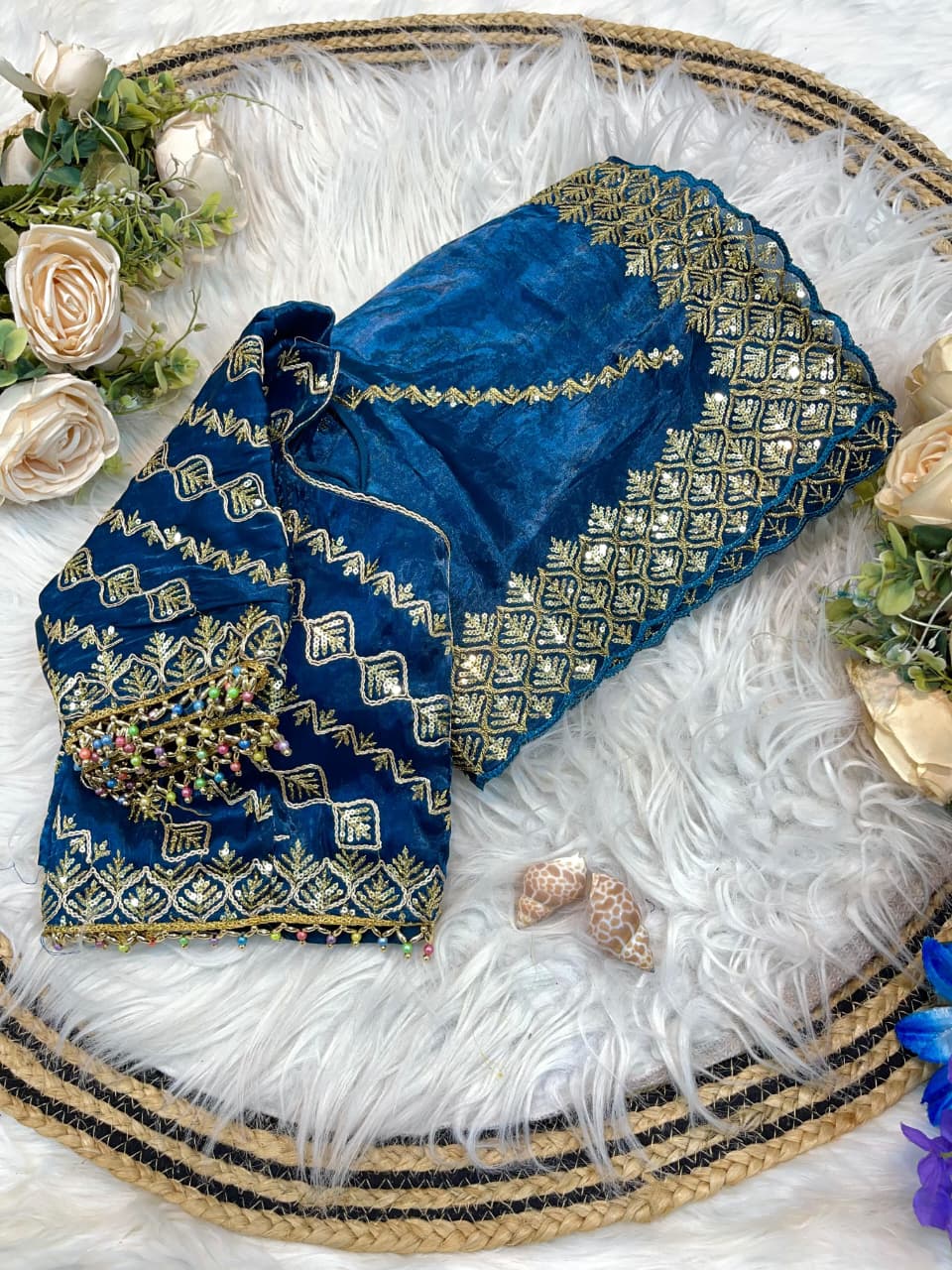 Soft Zimmy Choo Silk Saree