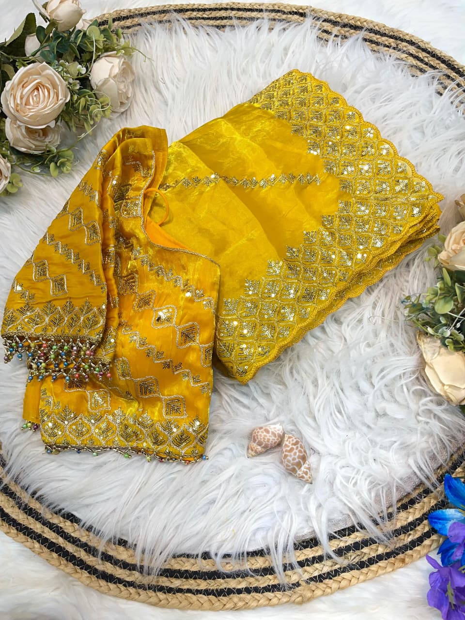 Soft Zimmy Choo Silk Saree