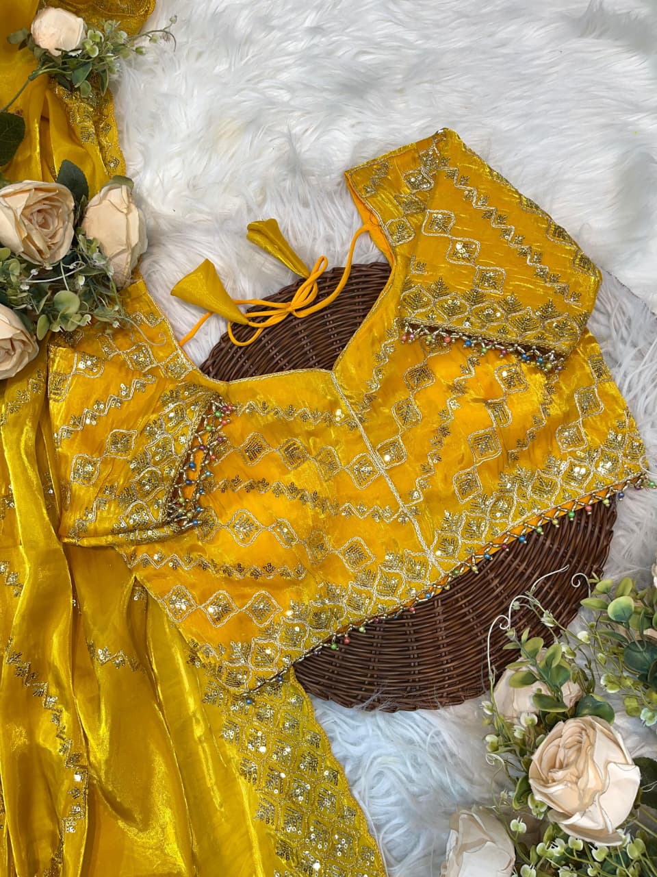 Soft Zimmy Choo Silk Saree