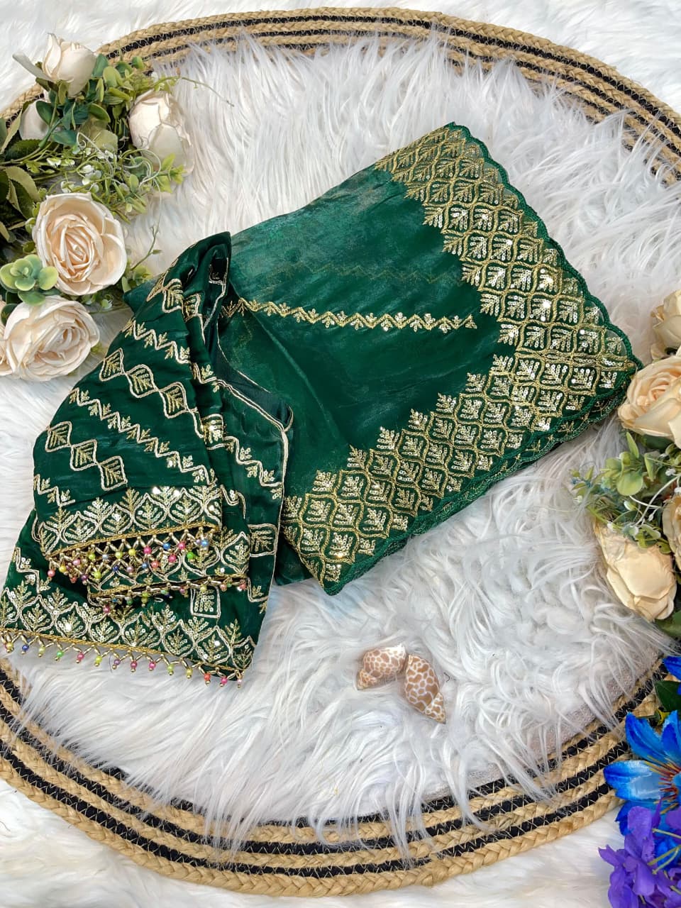 Soft Zimmy Choo Silk Saree