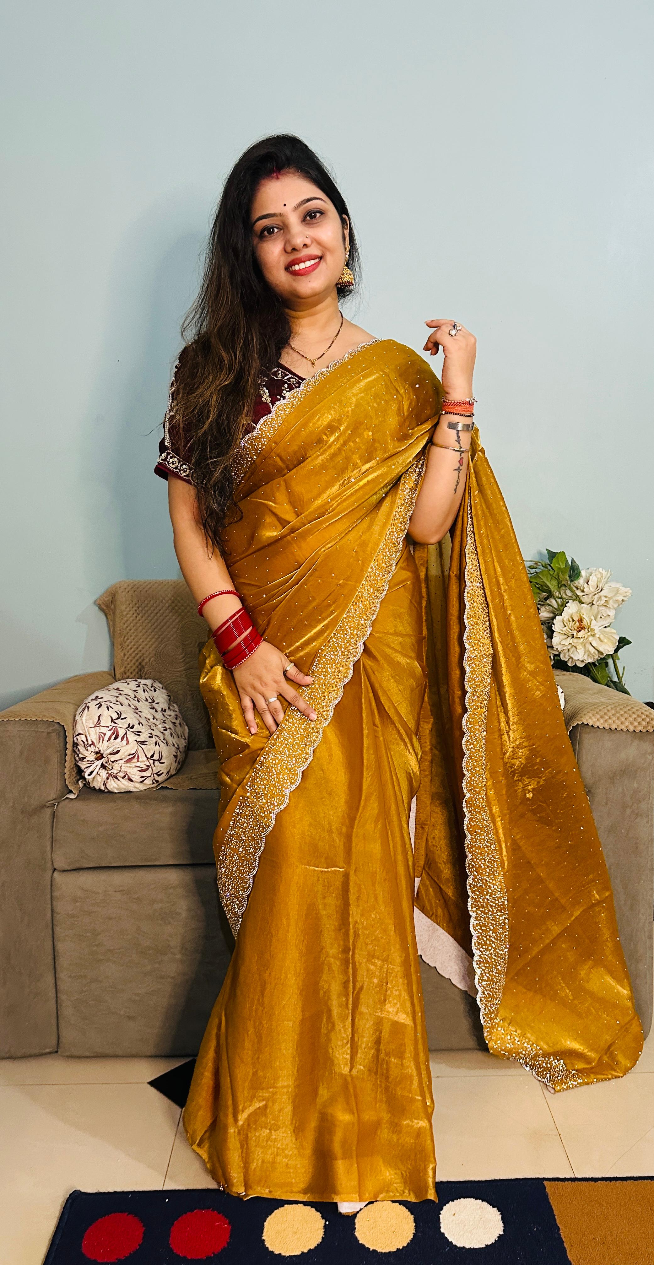 Space Soft Silk Saree