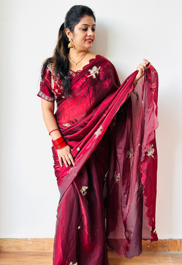 Rina Ji Inspired Koyal Designer Saree