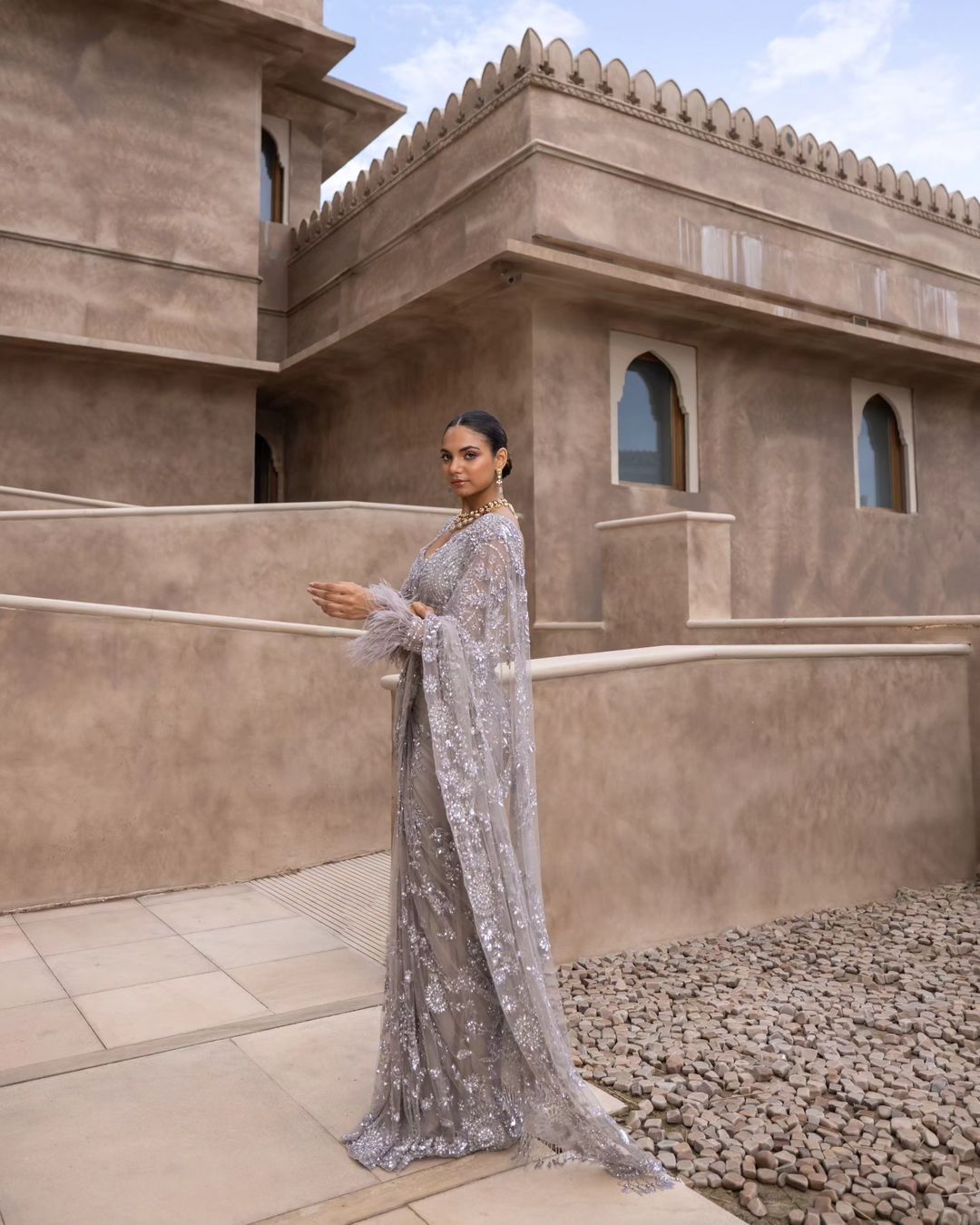 New Bollywood Blockbuster Net Saree❤️