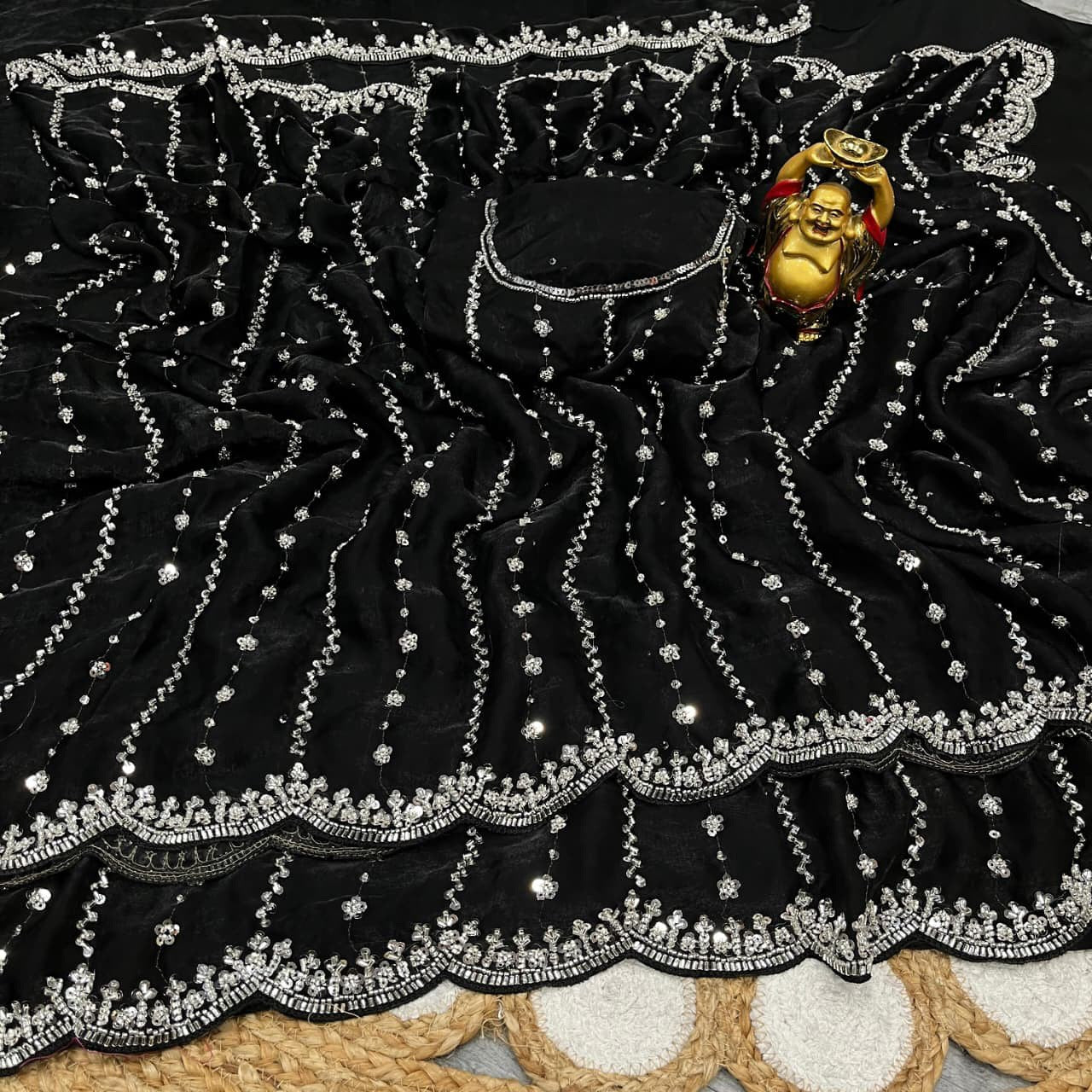 Glamorous Hand Work Saree