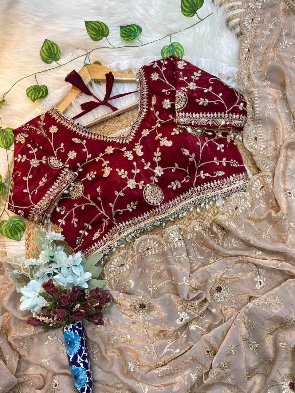 New Soft and elegant rich look fandy Saree