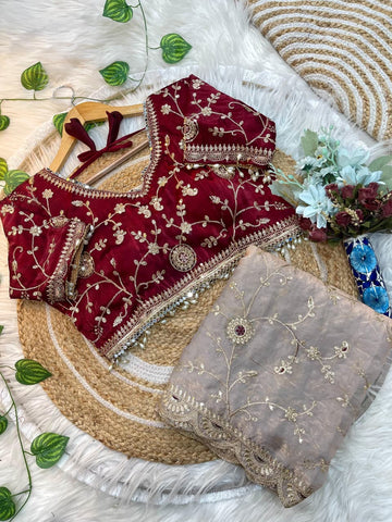 New Soft and elegant rich look fandy Saree