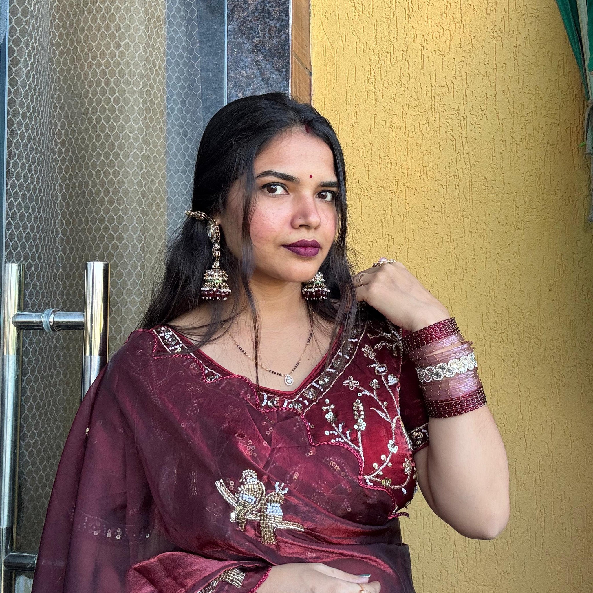 Anuj ji inspired koyal Designer saree